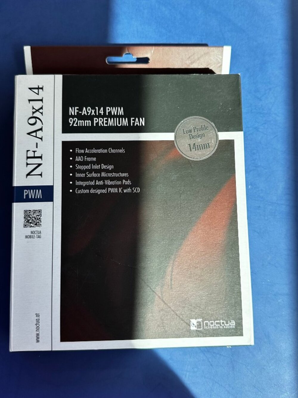 Noctua NF-A9x14 PWM 92mm Premium Quiet Fan 4-Pin Brown